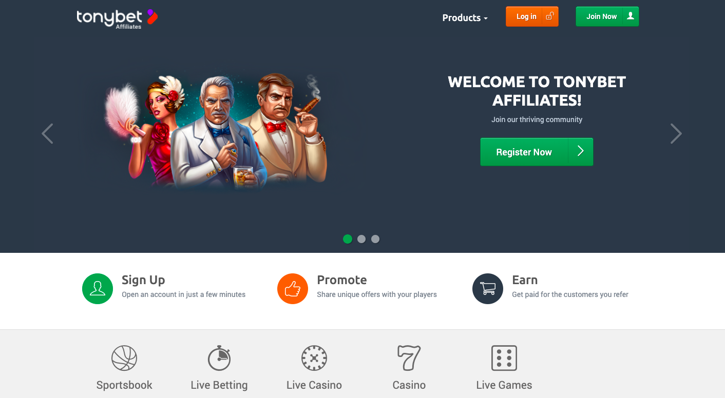 TonyBet Affiliates - RevenueLab Blog